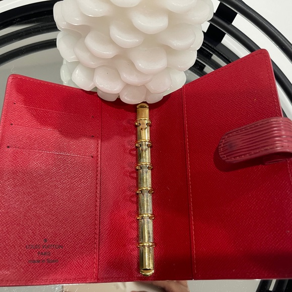 LOUIS VUITTON Epi Agenda PM Day Planner Cover Red - Picture 8 of 16
